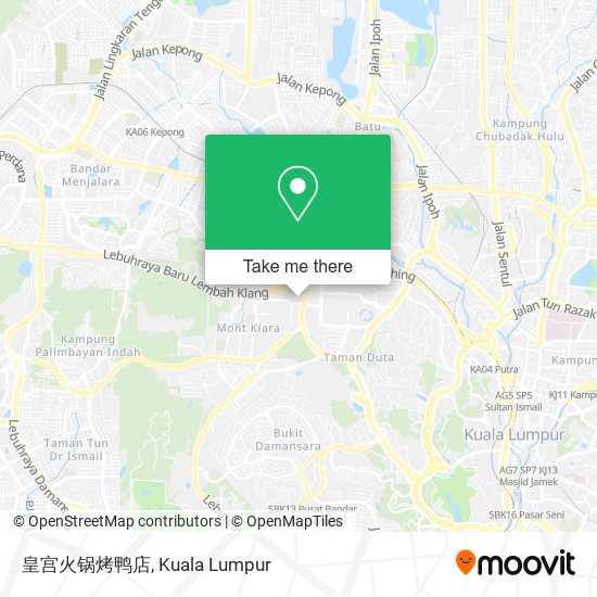 皇宫火锅烤鸭店 map