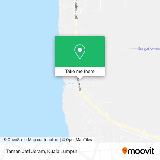 Taman Jati Jeram map