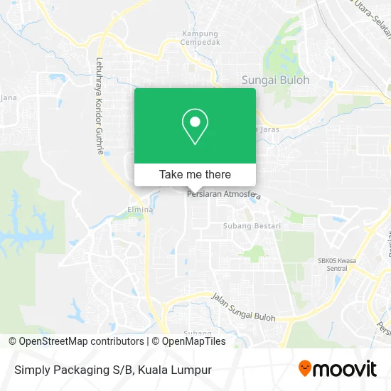 Simply Packaging S/B map