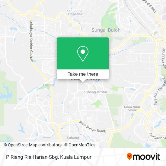 Peta P Riang Ria Harian-Sbg