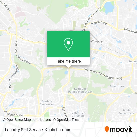 Laundry Self Service map