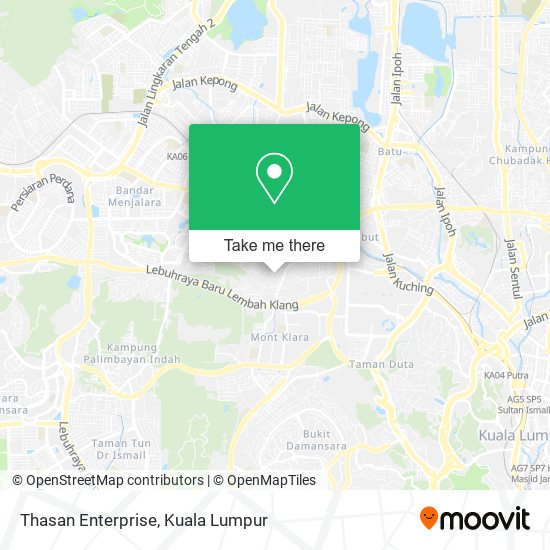 Thasan Enterprise map