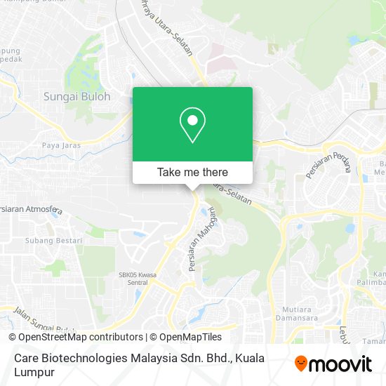Care Biotechnologies Malaysia Sdn. Bhd. map