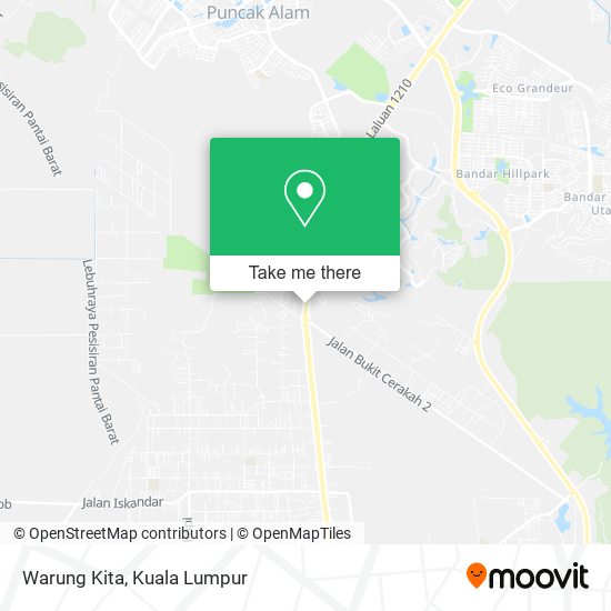 Warung Kita map