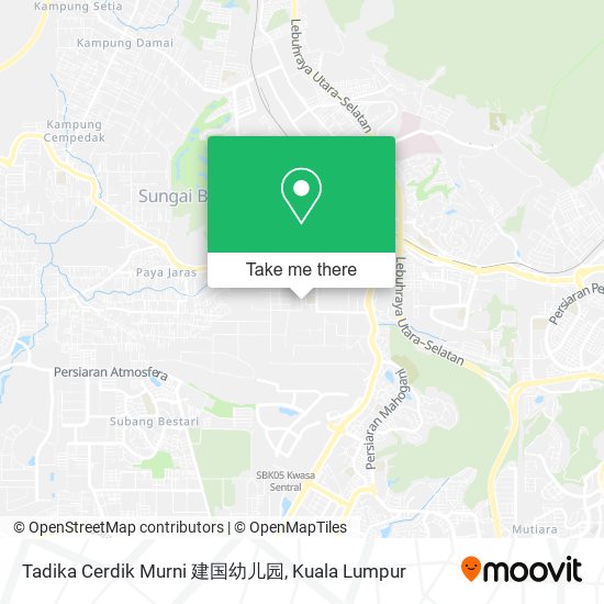 Tadika Cerdik Murni 建国幼儿园 map