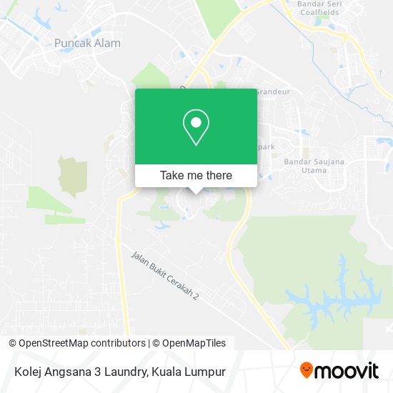 Kolej Angsana 3 Laundry map
