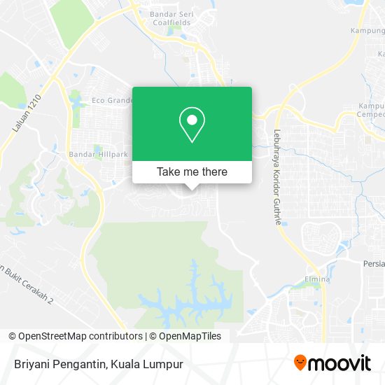 Briyani Pengantin map