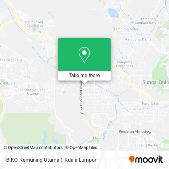 B.F.O-Kemuning Utama map