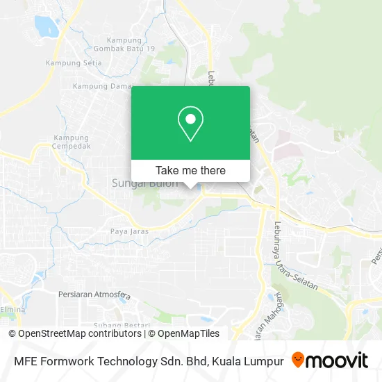 MFE Formwork Technology Sdn. Bhd map