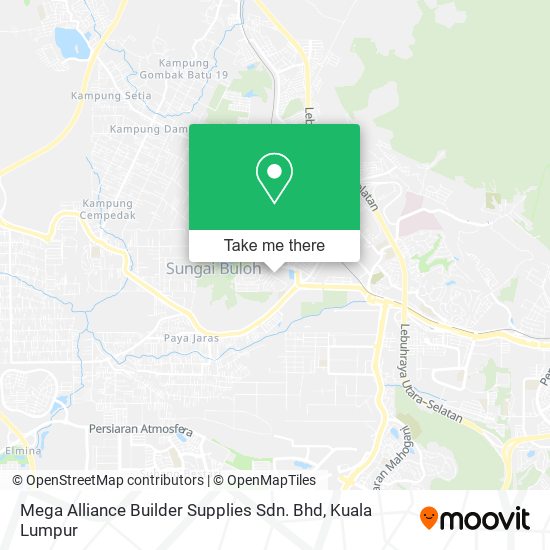 Peta Mega Alliance Builder Supplies Sdn. Bhd