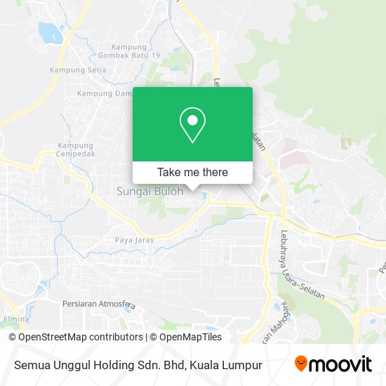 Peta Semua Unggul Holding Sdn. Bhd