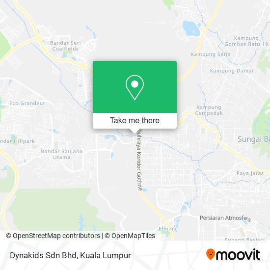 Dynakids Sdn Bhd map