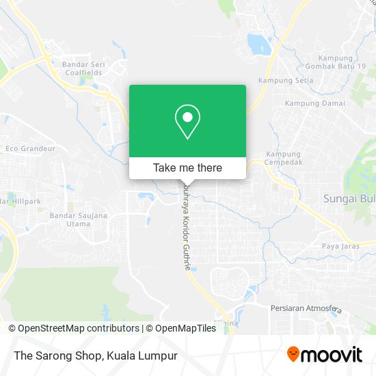 The Sarong Shop map