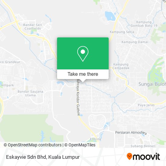 Eskayvie Sdn Bhd map