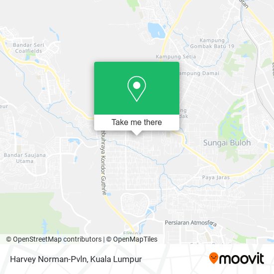 Harvey Norman-Pvln map