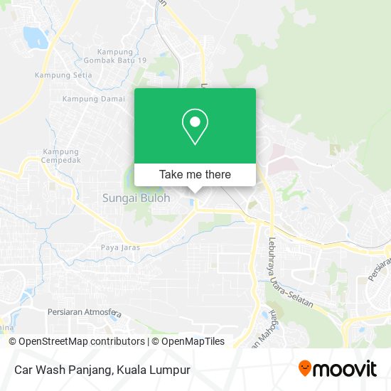 Car Wash Panjang map