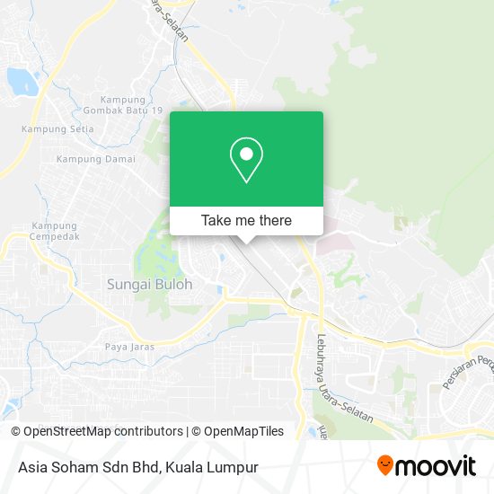 Asia Soham Sdn Bhd map