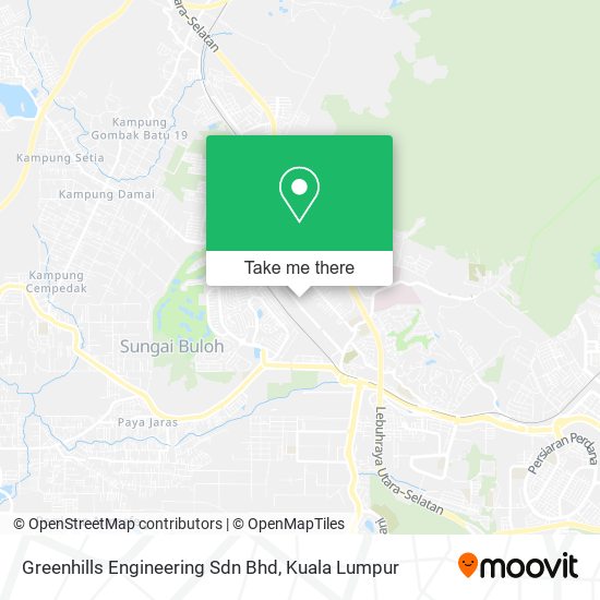 Peta Greenhills Engineering Sdn Bhd