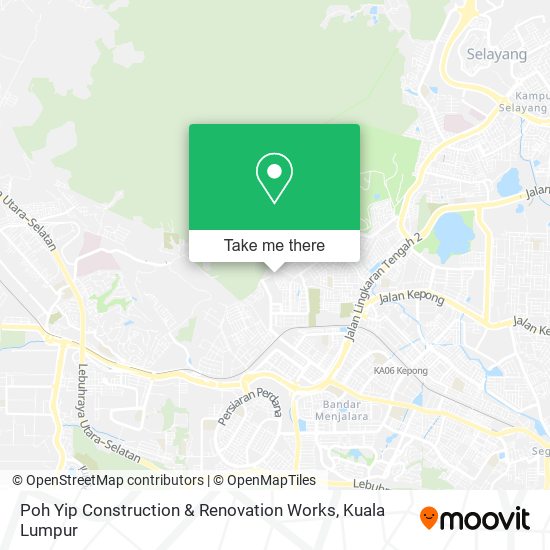 Poh Yip Construction & Renovation Works map