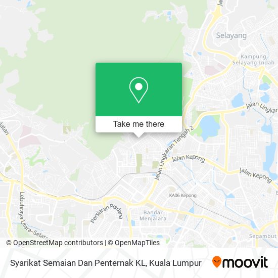 Peta Syarikat Semaian Dan Penternak KL