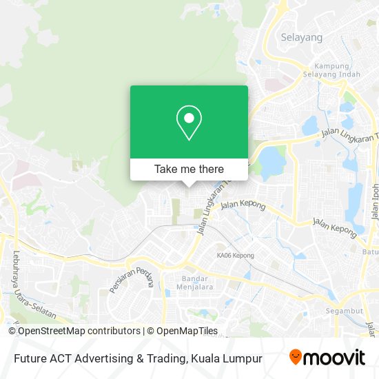 Future ACT Advertising & Trading map