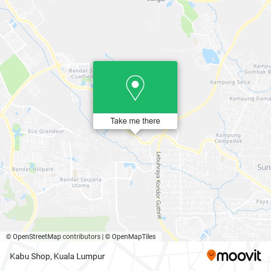 Kabu Shop map