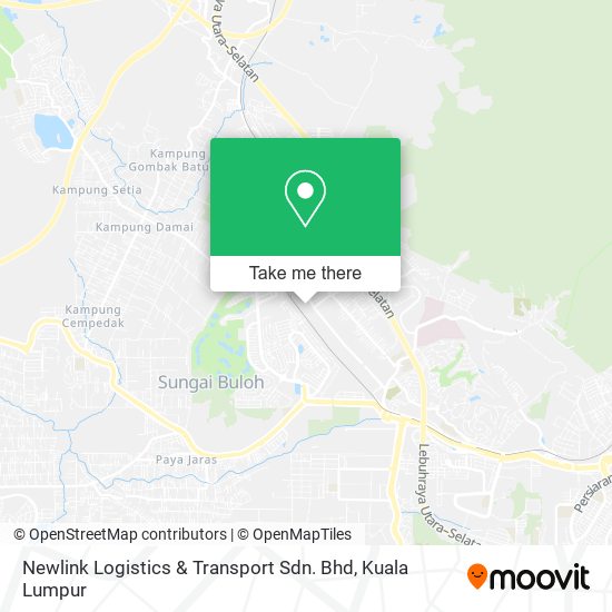 Peta Newlink Logistics & Transport Sdn. Bhd