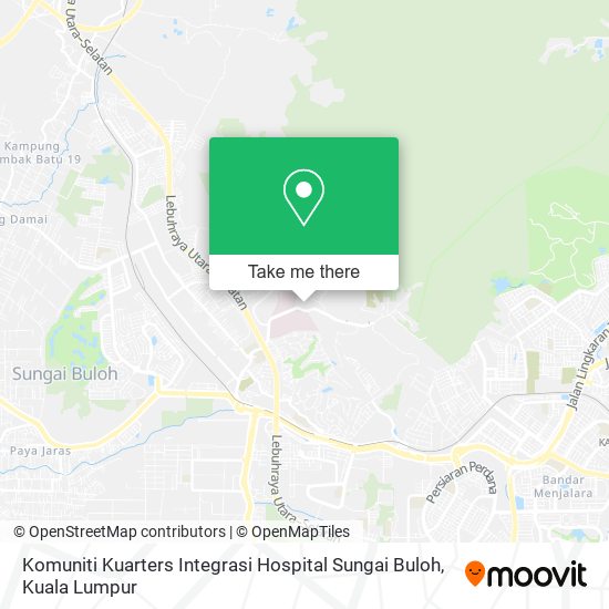 Peta Komuniti Kuarters Integrasi Hospital Sungai Buloh