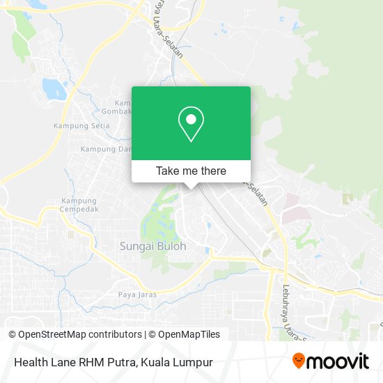 Peta Health Lane RHM Putra