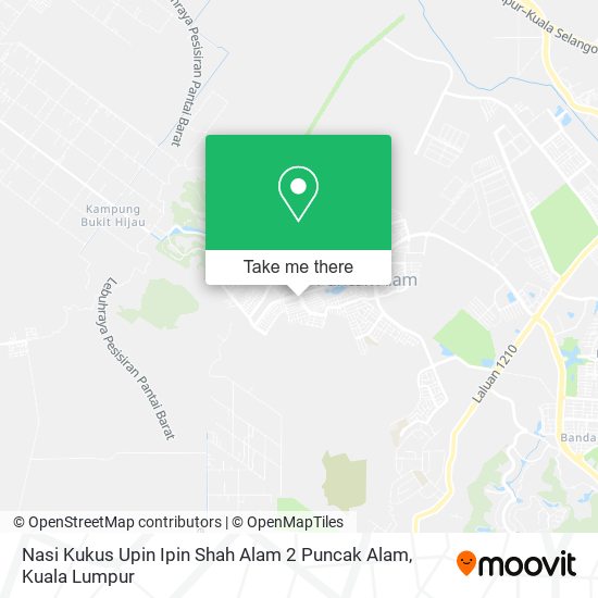 Nasi Kukus Upin Ipin Shah Alam 2 Puncak Alam map