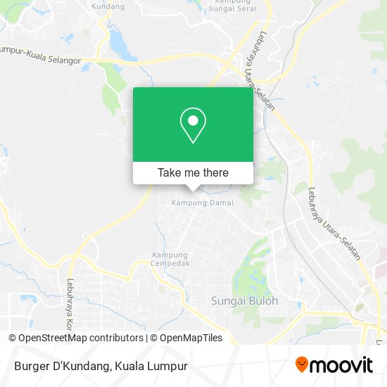 Burger D'Kundang map