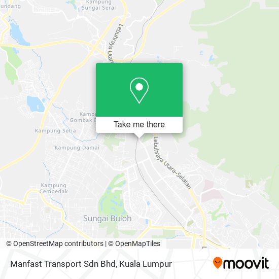 Manfast Transport Sdn Bhd map