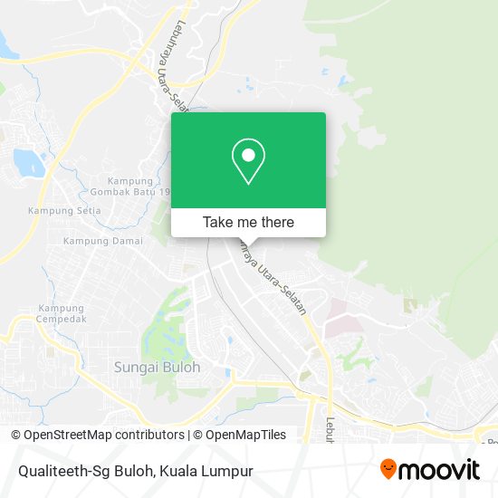 Qualiteeth-Sg Buloh map