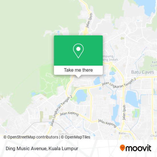 Ding Music Avenue map