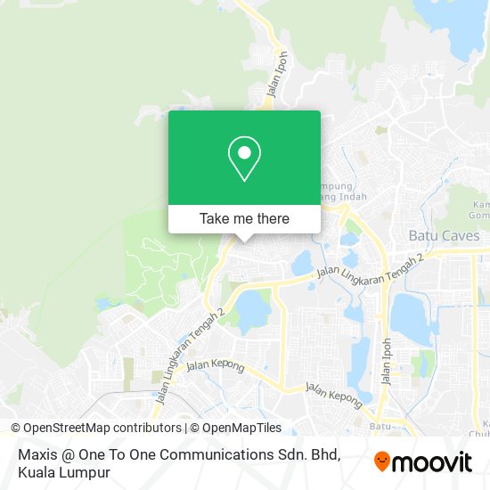 Maxis @ One To One Communications Sdn. Bhd map