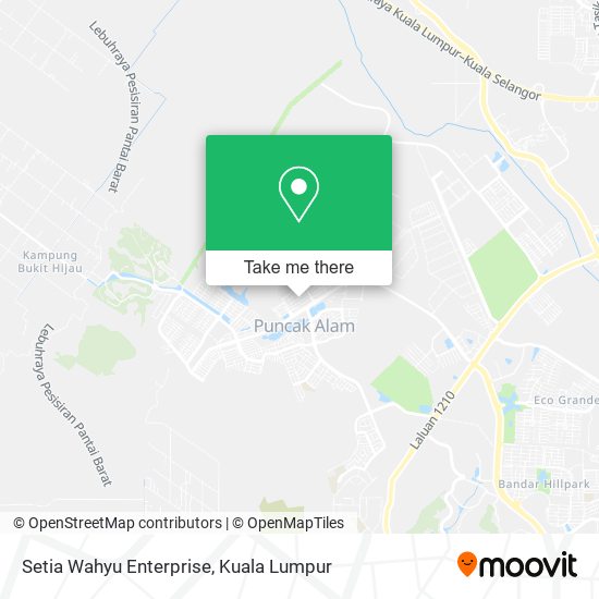 Setia Wahyu Enterprise map