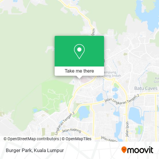 Burger Park map