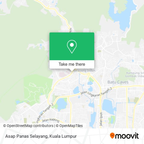 Peta Asap Panas Selayang