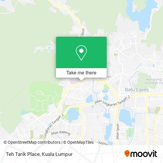 Teh Tarik Place map