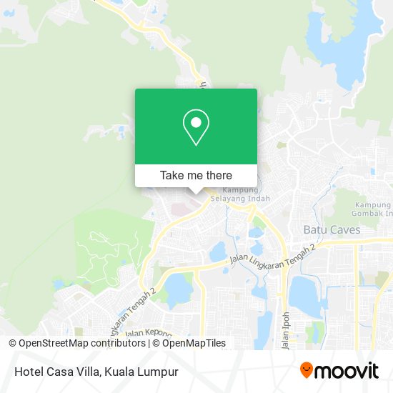 Hotel Casa Villa map