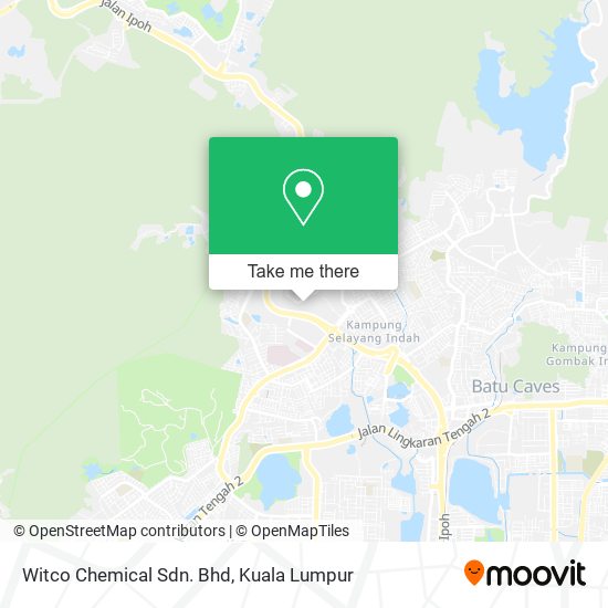 Witco Chemical Sdn. Bhd map