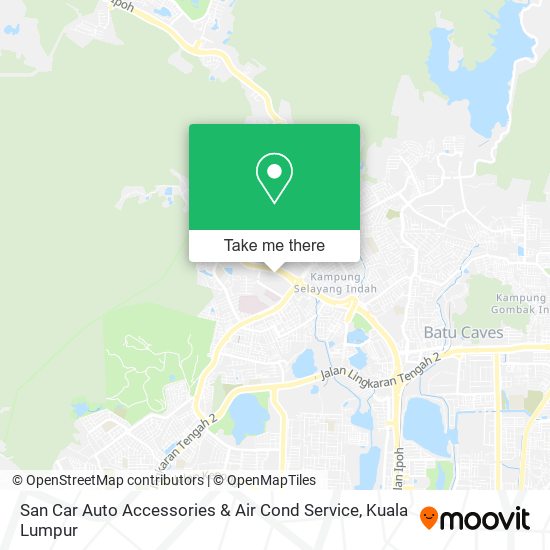 San Car Auto Accessories & Air Cond Service map