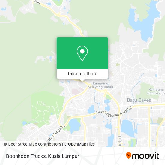 Boonkoon Trucks map
