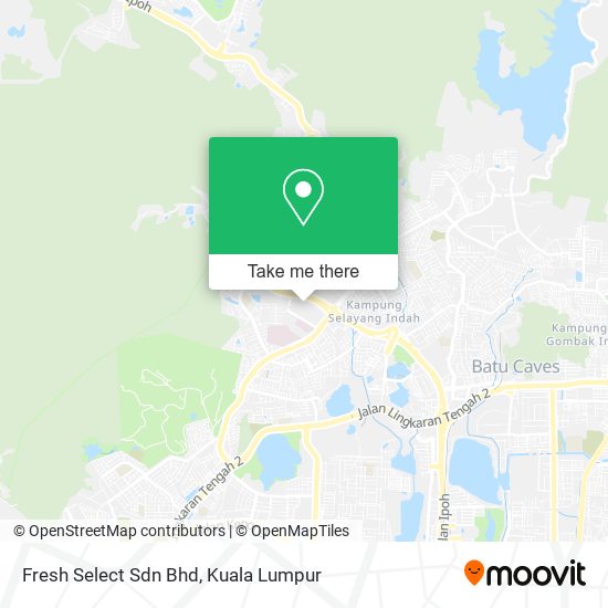 Fresh Select Sdn Bhd map
