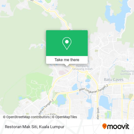 Restoran Mak Siti map