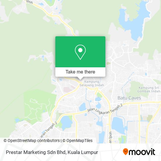 Prestar Marketing Sdn Bhd map