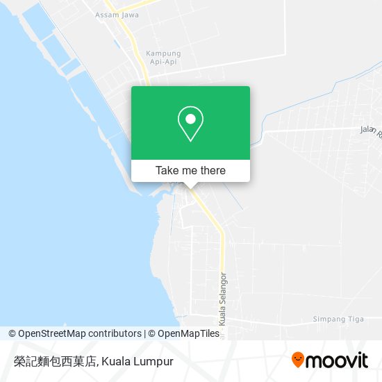 榮記麵包西菓店 map