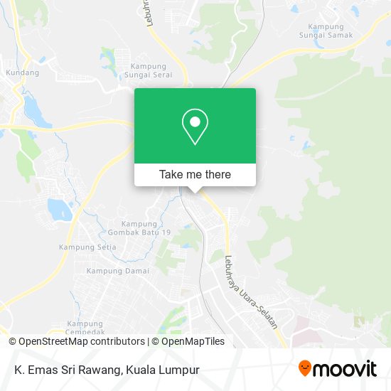 Peta K. Emas Sri Rawang