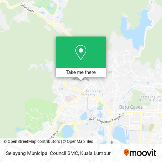 Selayang Municipal Council SMC map