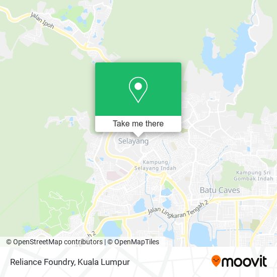 Reliance Foundry map